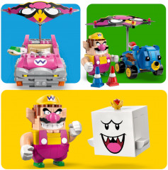 Конструктор Super Mario 72038 Варио и Бу-король. Wario & King Boo - Фото 4