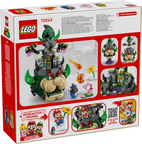 Конструктор LEGO® 72042 Принц Флориан и Боузер-замок
