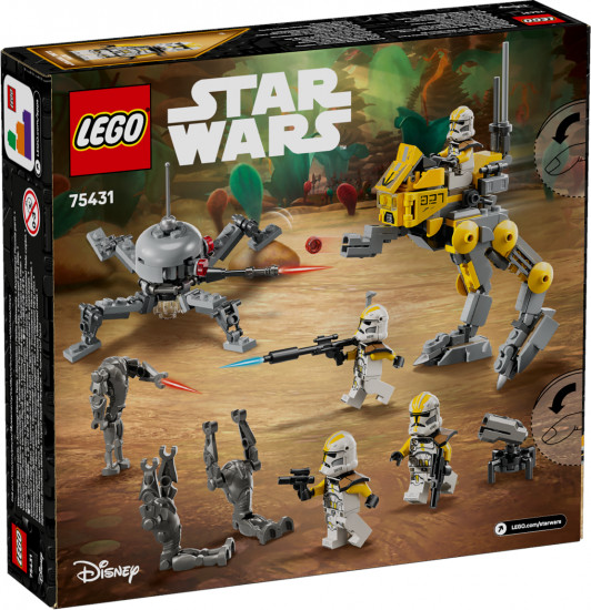 Конструктор LEGO® 75431 Боевой набор клонов-пехотинцев 327-го звездного корпуса