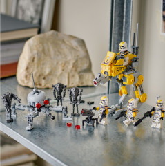 Конструктор Star Wars 75431 Боевой набор клонов-пехотинцев 327 звездного корпуса. 327th Star Corps Clone Troopers™ Battle Pack - Фото 4