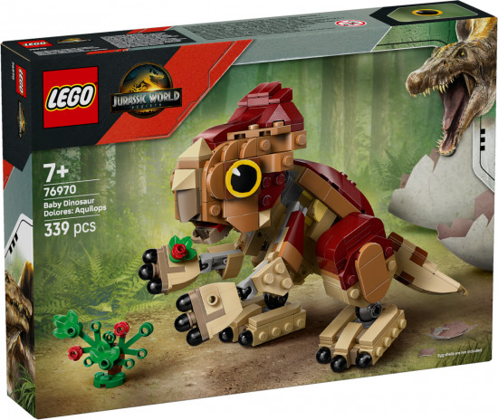 Конструктор LEGO® 76970 Детеныш динозавра-аквилопса Долорес