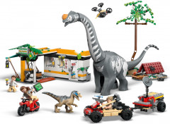 Конструктор Jurassic World 76973 Миссия по отслеживанию велоцираптора и титанозавра. Raptor & Titanosaurus Tracking Mission - Фото 1
