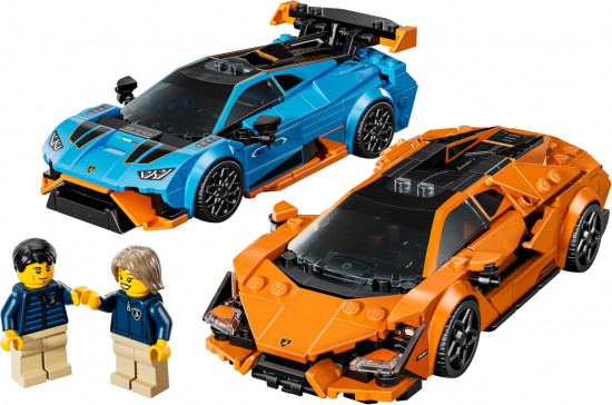 Конструктор LEGO® 77238 Champions Lamborghini Revuelto и Huracán STO