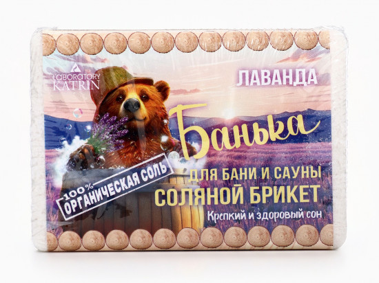 Соляной брикет для бани и сауны «Банька»