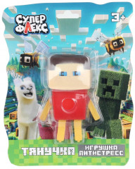 Игрушка-тянучка «Пиксельный персонаж» - Фото 1