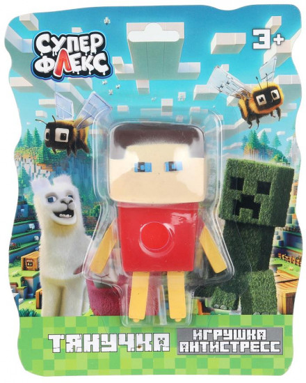 Игрушка-тянучка «Пиксельный персонаж»