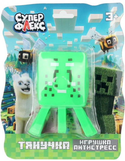 Игрушка-тянучка «Пиксельный персонаж»