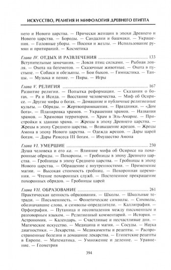Искусство, религия и мифология Древнего Египта