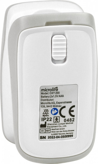 Пульсоксиметр Microlife OXY 200