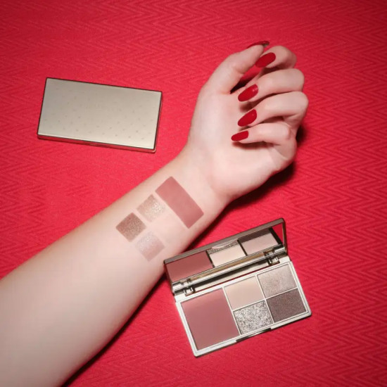 Палетка для макияжа «Illusion Palette For Cheeks & Eyes», оттенок 3 Victress