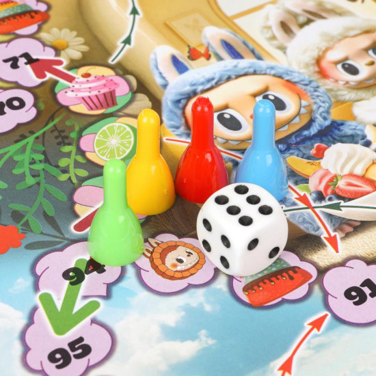 Игра-ходилка настольная «Пушистый монстрик»
