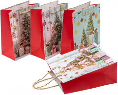 Набор подарочных пакетов «Елки с подарками» - Фото 2