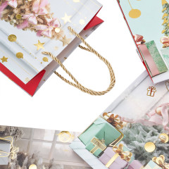 Набор подарочных пакетов «Елки с подарками» - Фото 3