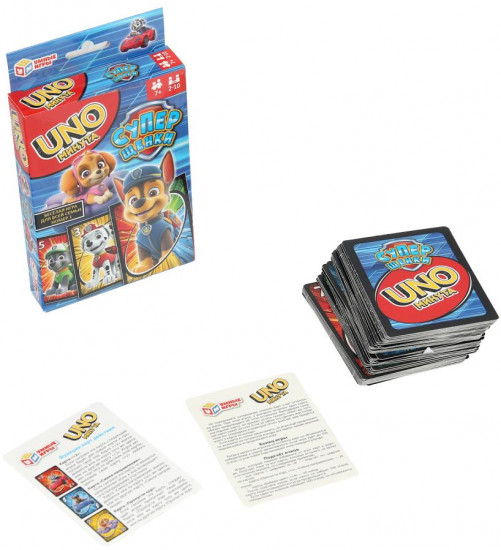 Игра карточная «UNO минута. Суперщенки»