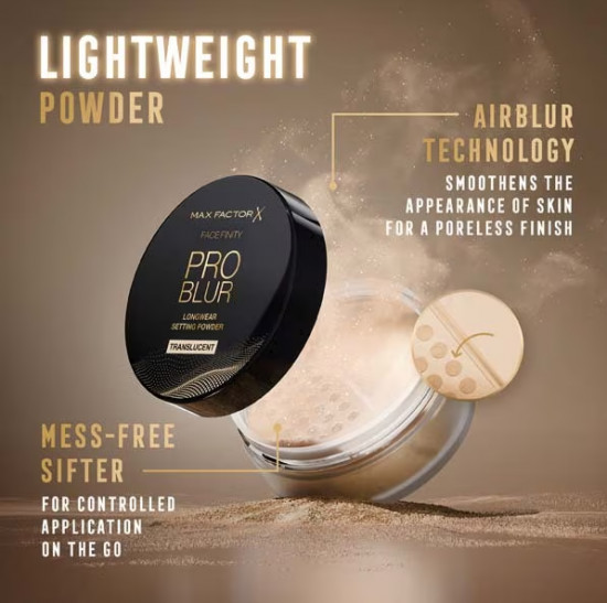 Пудра для лица «Facefinity Mineral Loose Setting Powder», оттенок Translucent