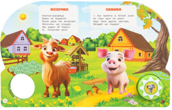 Книга музыкальная «М. В. Дружинина. Животные фермы»