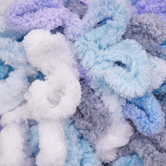 Пряжа для вязания«Puffy Color», цвет 6524 секционный