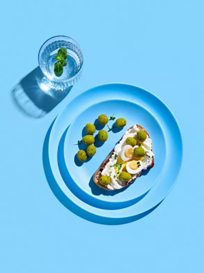 Оливки без косточки с мятой