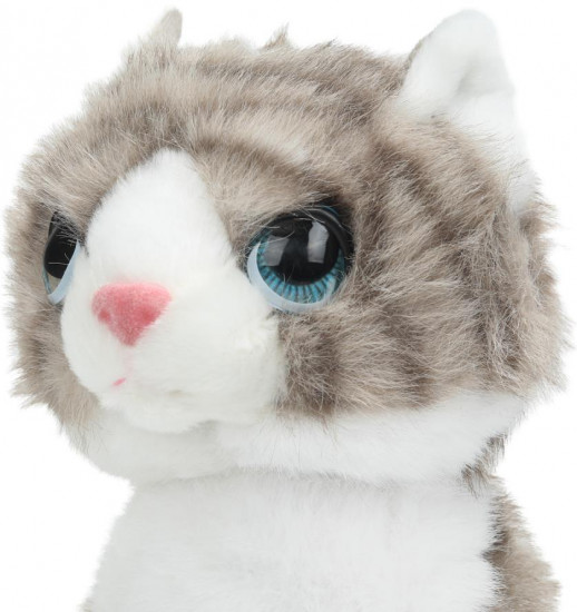 Игрушка мягкая «Серая кошка»
