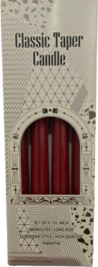Набор свечей декоративных «Red»