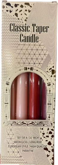 Набор свечей декоративных «Red-Pink Set»