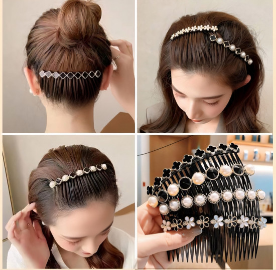 Набор заколок-гребней для волос