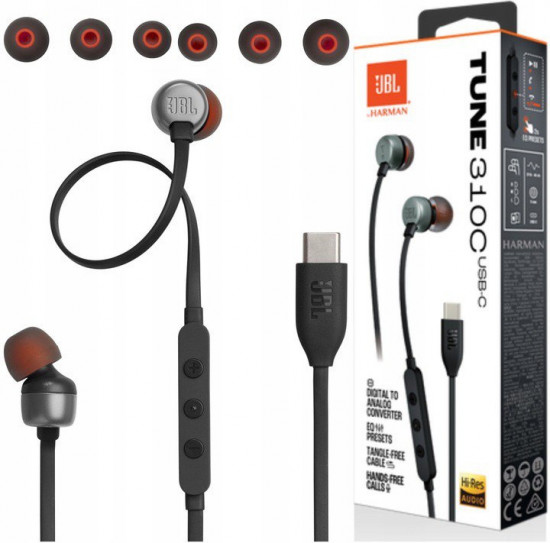 Наушники проводные JBL Tune 310С USB Type-C