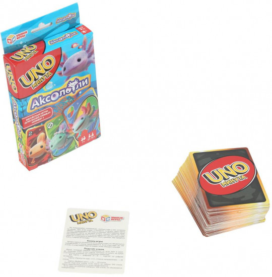 Игра карточная «UNO минута. Аксолотль»