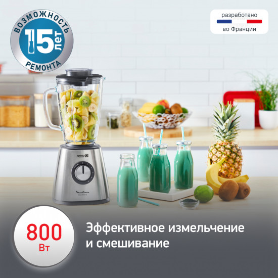 Стационарный блендер Moulinex LM439D10