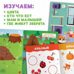 Набор книжек с наклейками «Большие кружочки» - Фото 2