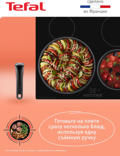 Набор сковород со съемной ручкой «Ingenio Natural Force»
