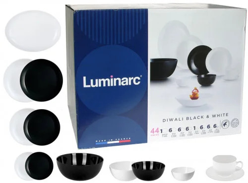 Сервиз столовый «Diwali Black&White»