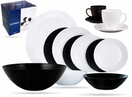 Сервиз столовый «Harena Black&White»