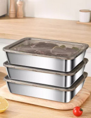 Набор контейнеров из нержавеющей стали - Фото 3