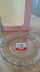 Стеклянная чашка с блюдцем - Фото 2