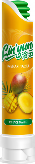 Зубная паста с помпой для защиты и укрепления зубов «Манго»