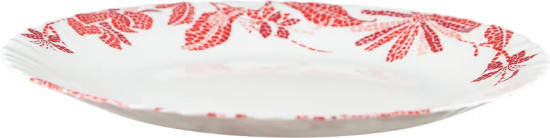 Тарелка десертная «Romancia Red»
