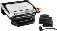 Умный электрогриль с насадкой для вафель Optigrill+ GC716D12 - Фото 16