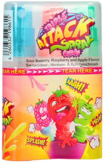Спрей ароматизированный леденцовый «Triple Attack Spray»