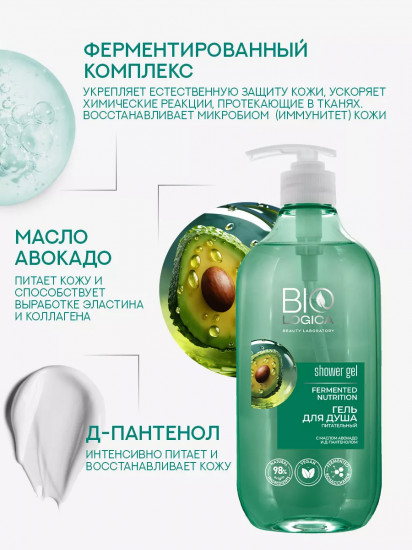 Гель для душа питательный «Fermented nutrition»