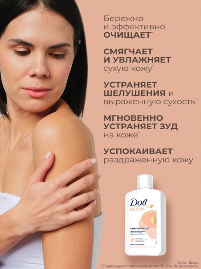 Гель для душа для очень сухой и чувствительной кожи