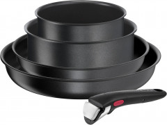 Набор посуды для приготовления со съемной ручкой «Ingenio Daily Chef Black» - Фото 10