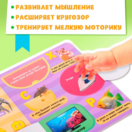 Книжка с окошками «Алфавит»