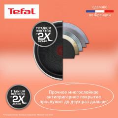 Набор посуды для приготовления с крышками и съемной ручкой «Ingenio Daily Chef Black» - Фото 7