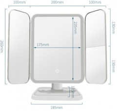 Зеркало настольное с LED-подсветкой - Фото 4