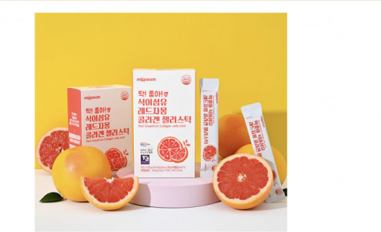 Коллаген желе-стик со вкусом грейпфрута «Red Grapefruit Collagen Jelly Stick»