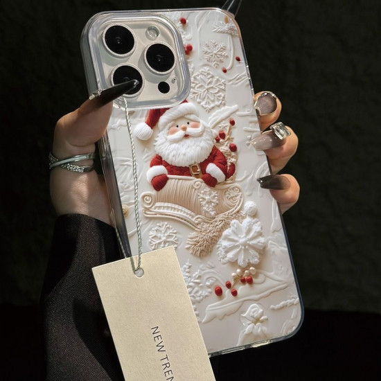 Чехол для телефона IPhone 16 Pro «Новый год»