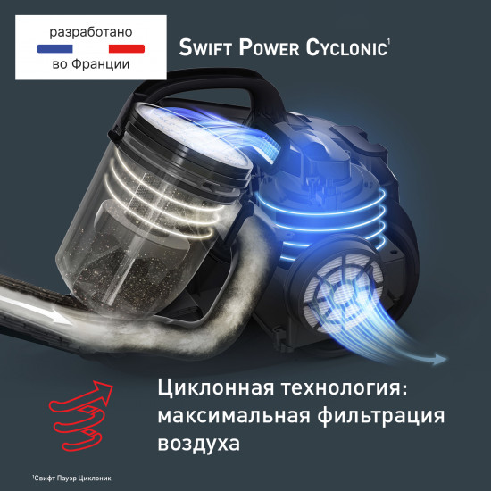 Пылесос с контейнером Tefal TW2947EA
