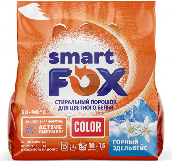 Стиральный порошок для цветного белья Color «Горный эдельвейс»