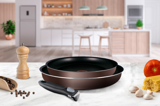 Набор посуды для приготовления «Ingenio Brown Handle»